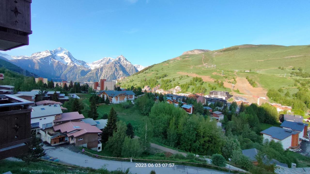 Studio Cabine 4 Pers Les2Alpes 21M² レ・デュー・アルプ エクステリア 写真