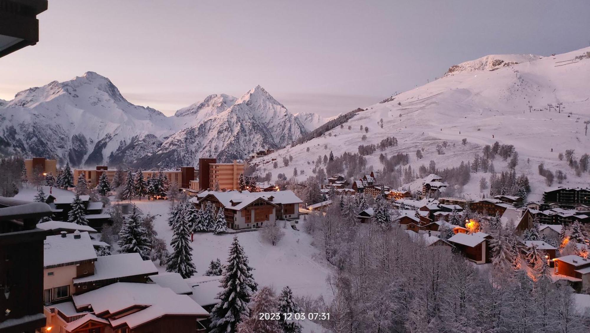 Studio Cabine 4 Pers Les2Alpes 21M² レ・デュー・アルプ エクステリア 写真
